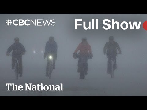 CBC News: The National | Winter storms impact millions