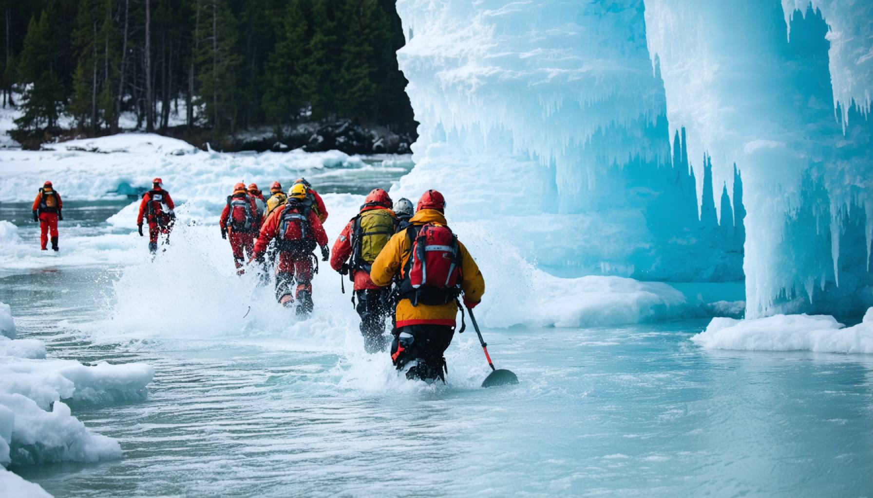 Gripping Rescue Operation at Eibsee: The Icy Plunge That Triggered a Massive Response