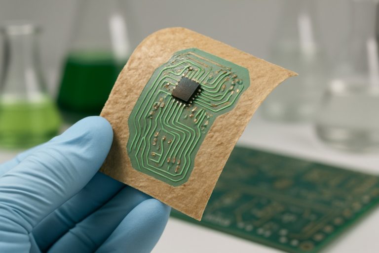 Výroba biodegradovateľnej elektroniky: Rušivý rast a technologické prelomové inovácie v oblasti ekológie 2025–2030