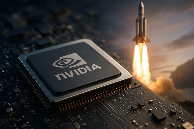 Nvidia skrenda į ateitį: kodėl Volstritas negali atsisakyti šio AI giganto 2025 m.